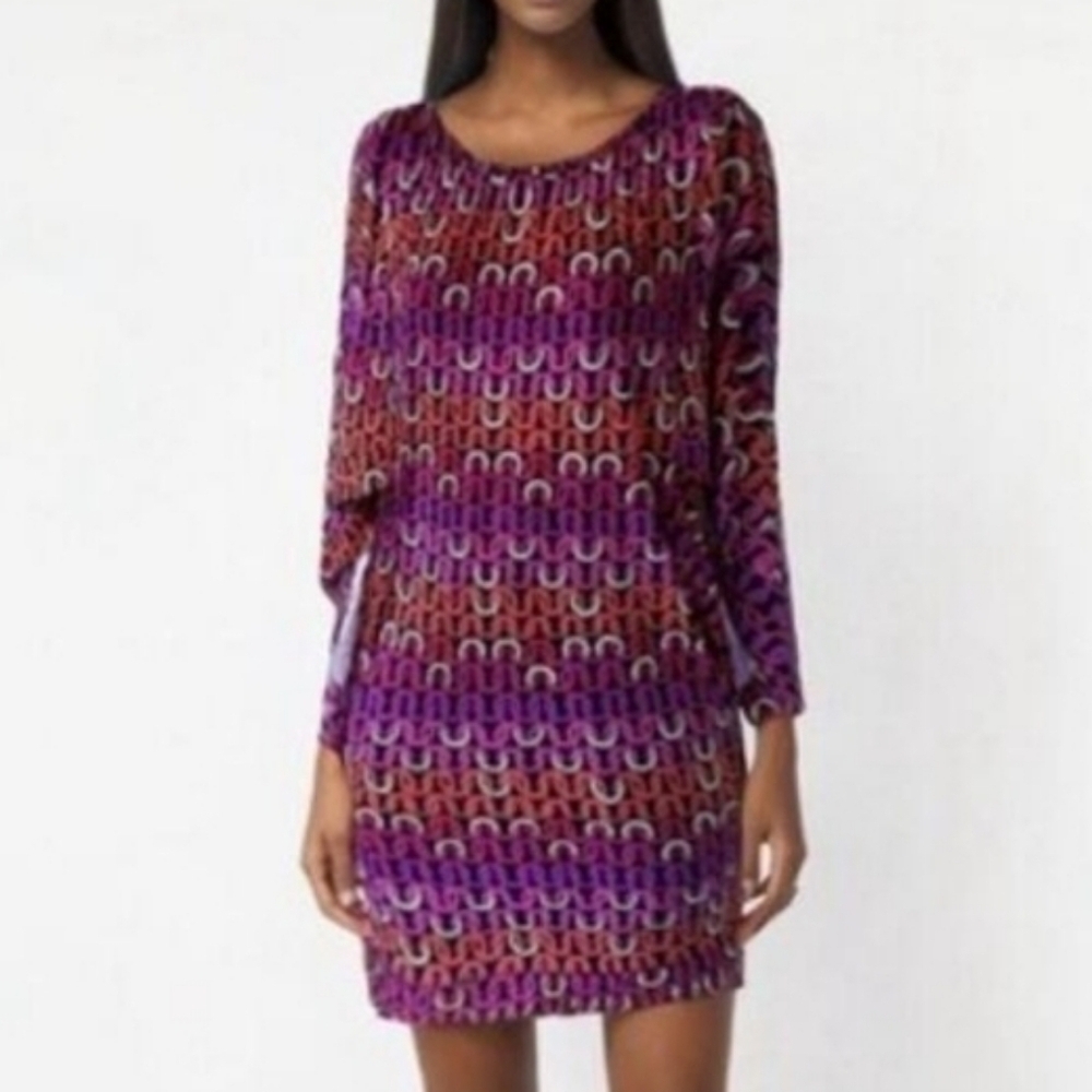 Trina Turk Multicolored Echo Swimsuit Cover Dress - Size Medium